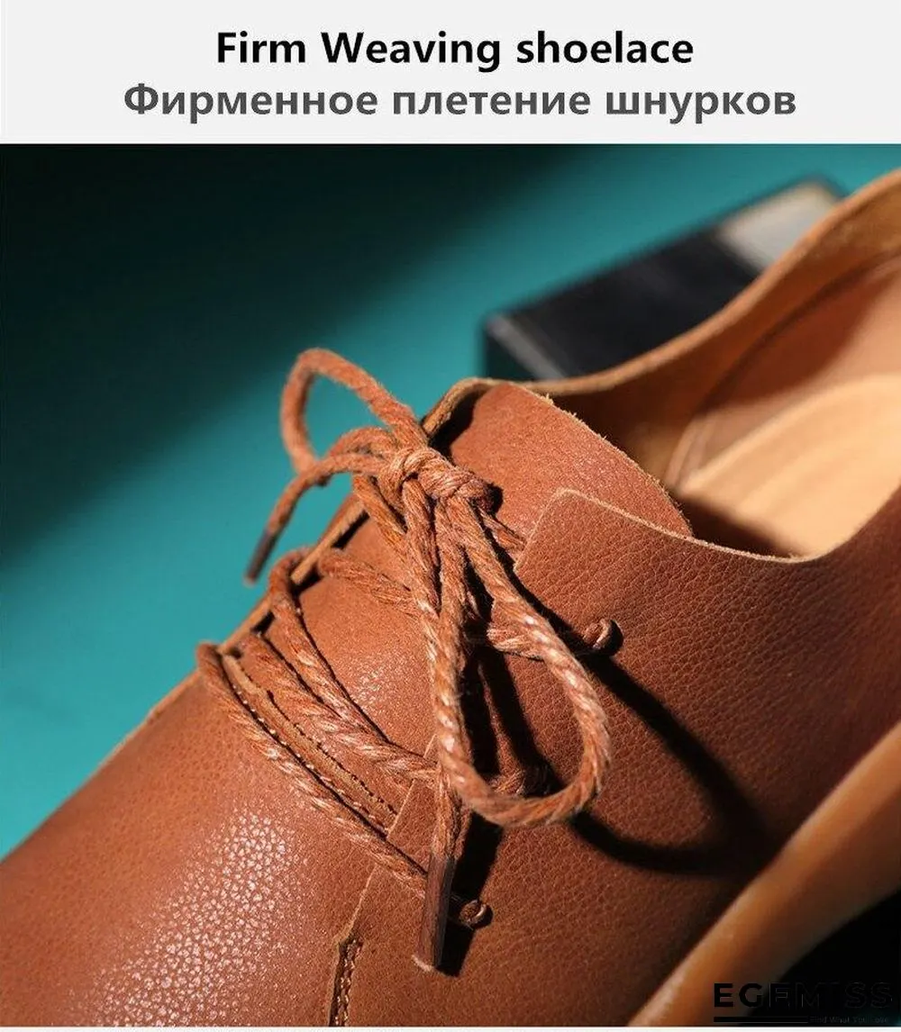Casual Shoes Loafers Men Shoes Quality Handmade Leather Shoes Men Flats Moccasins Shoe | EGEMISS