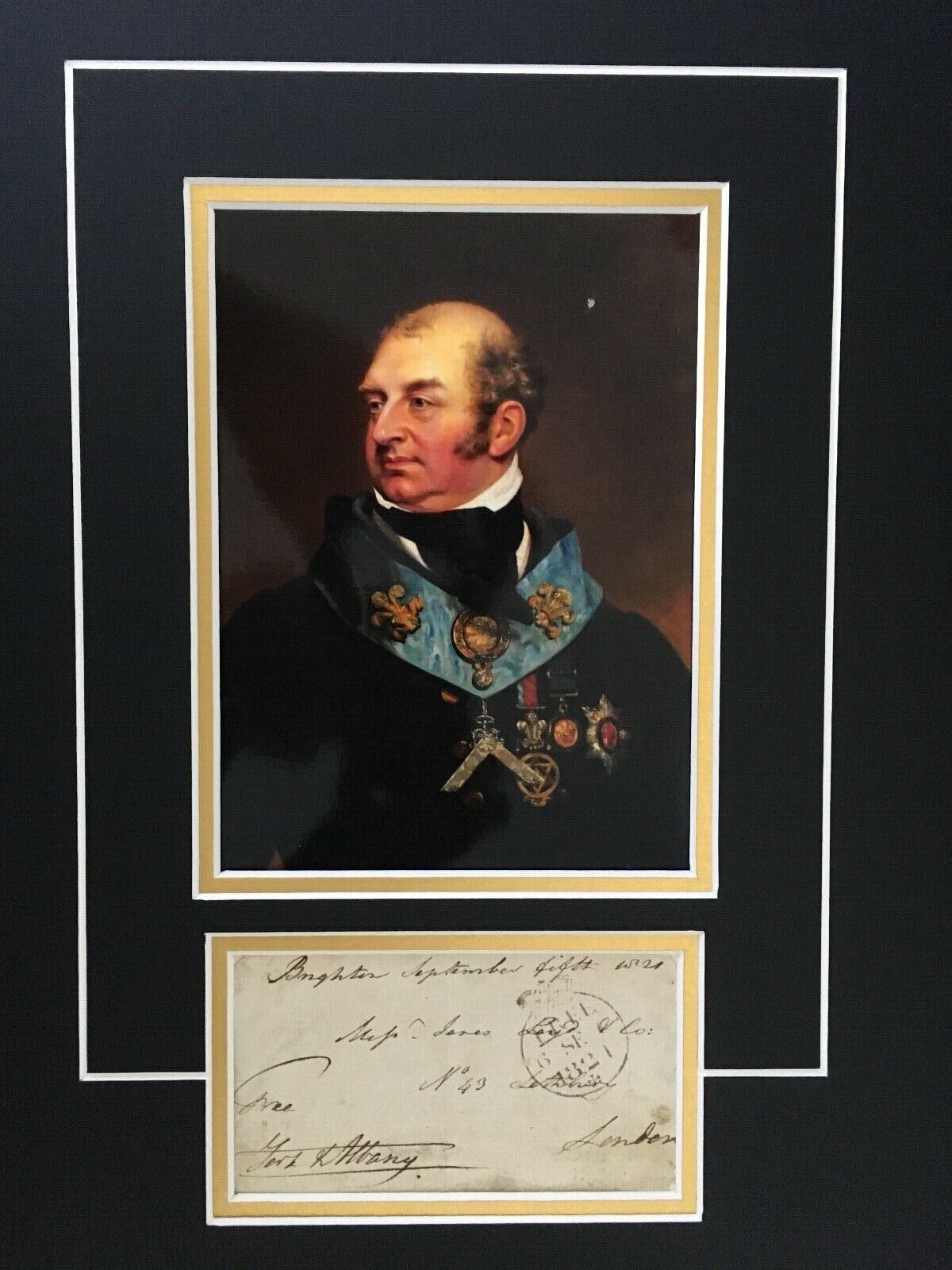 PRINCE FREDERICK - GRAND OLD DUKE OF YORK - ARMY OFFICER - SIGNED Photo Poster painting DISPLAY