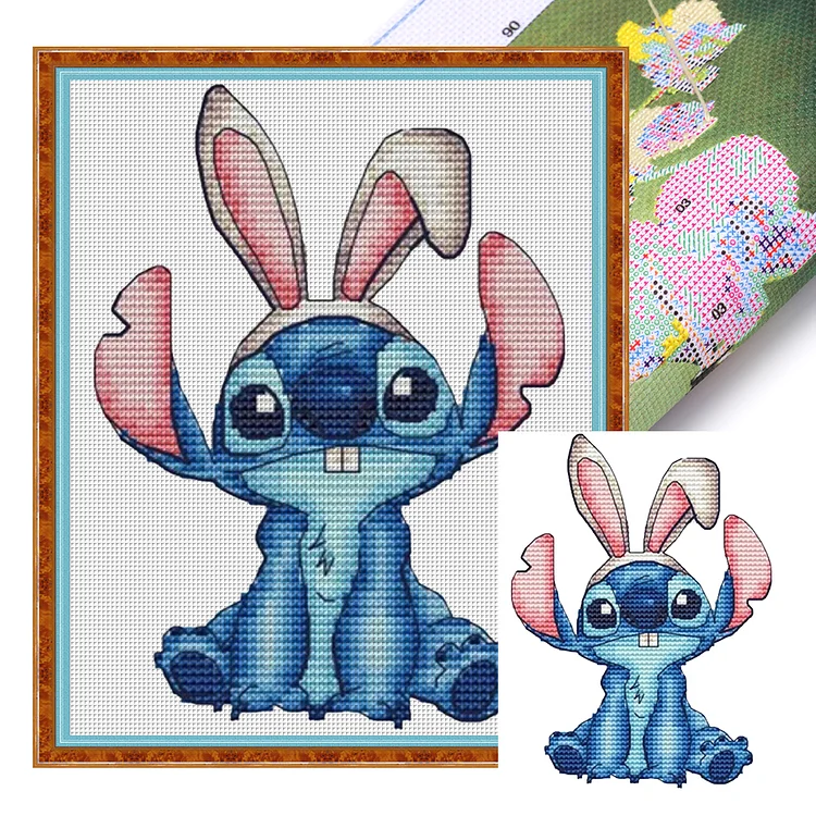 Stitch (20*25cm) 18CT Stamped Cross Stitch gbfke