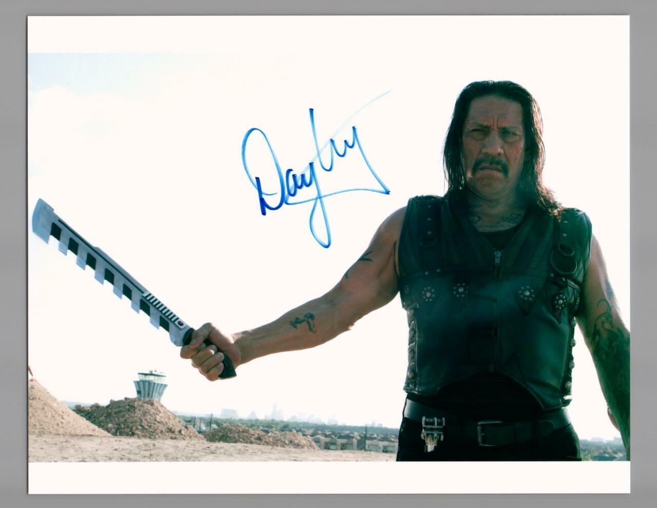 Danny Trejo autographed 8x10 Photo Poster painting Really nice signed Photo Poster painting and COA