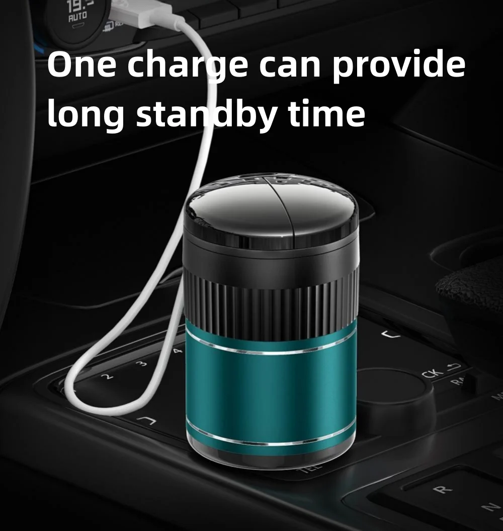 Automatic sensing touch infrared creative car ashtray