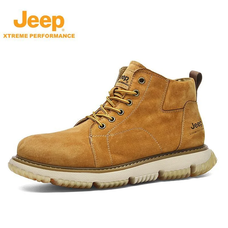 JEEP winter outdoor workwear genuine leather Martin boots
