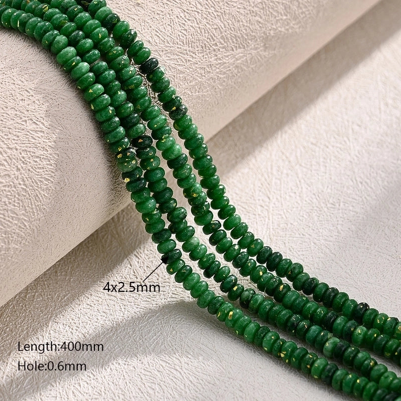 1 Strand/Package 4×2.5mm Hole Under 1mm Dolomite Oval Polished Beads