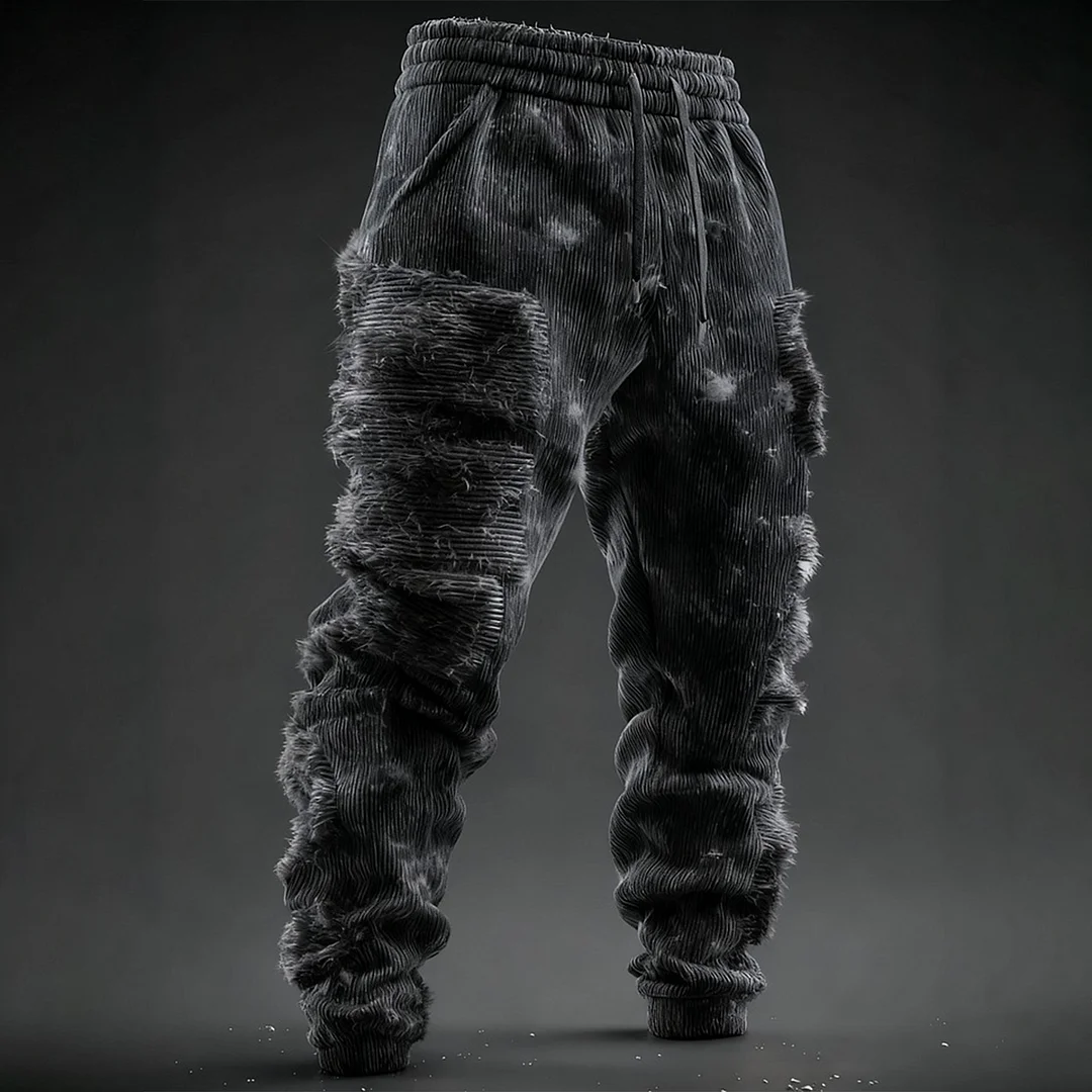 Men's Christmas 3D Print Art Casual Knit Pants