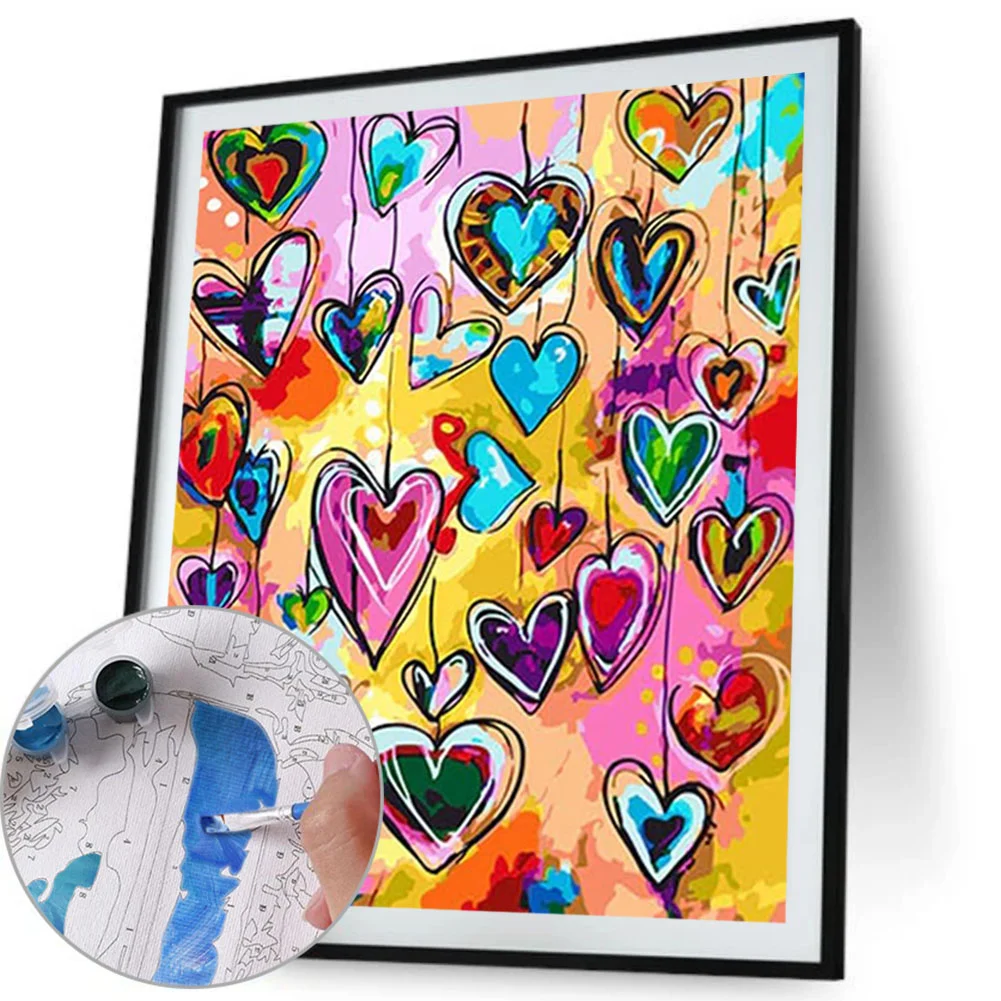 Love Heart - Paint By Number(40*50cm)