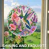 Special Shaped Diamond Painting Kit 25cm Hummingbird Acrylic Pendant