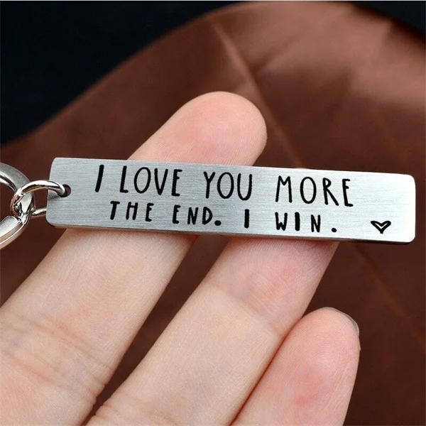 🌷MOTHER'S DAY SALE💝Personalized Keychain With Funny Message To Her/him