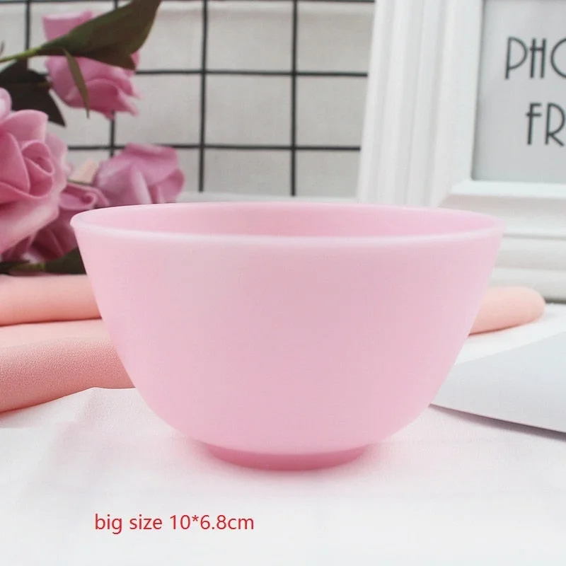 1PC Non-toxic Silicone Mask Mud Essential Oil Bowl Face Skin Care Tools Convenient Clean Durable Makeup Portable