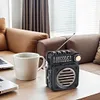 Portable Radio Wireless BT Music Player FM AM SW Stereo Radio for Indoor Outdoor