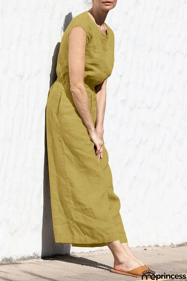 Life is a Breeze Sleeveless Jumpsuit