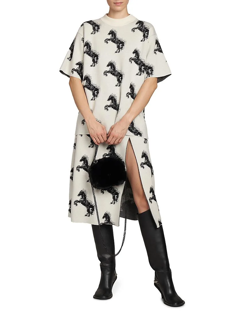 Stella McCartney Mini Faux Fur Shoulder Bag