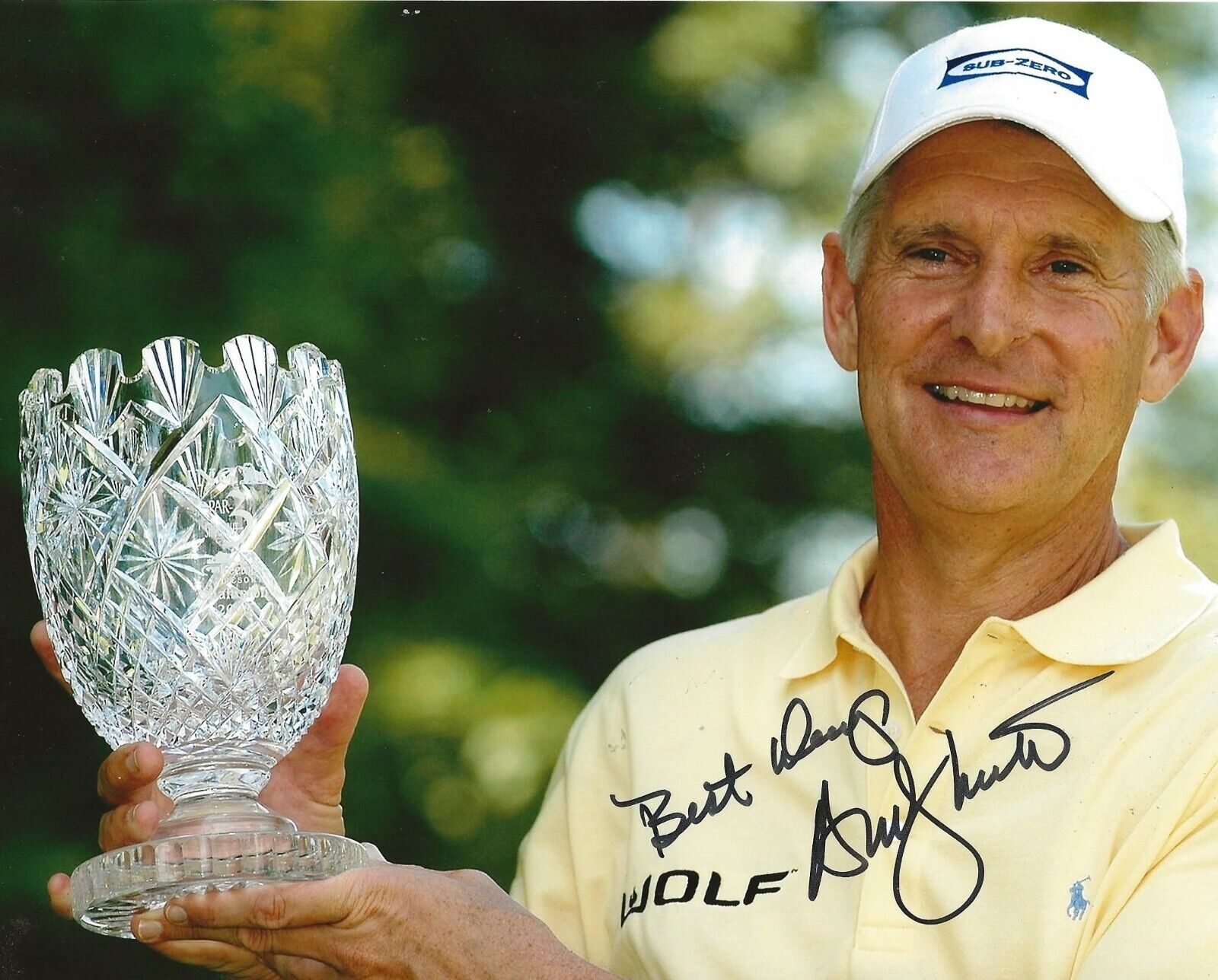 Andy North U.S. Open Winner signed PGA 8x10 Photo Poster painting autographed 3