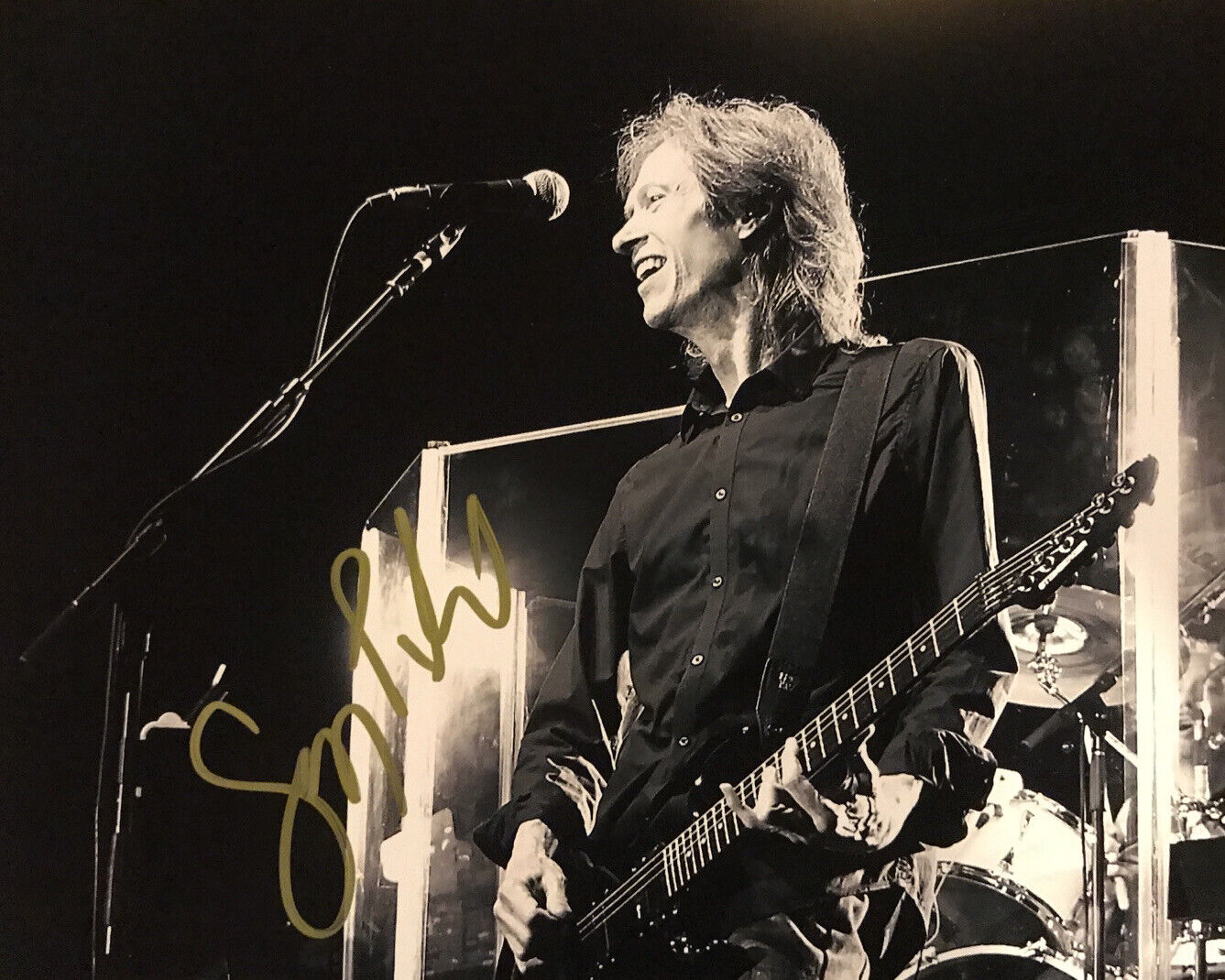 GARY PIHL HAND SIGNED 8x10 Photo Poster painting BOSTON GUITARIST AUTOGRAPH RARE AUTHENTIC COA