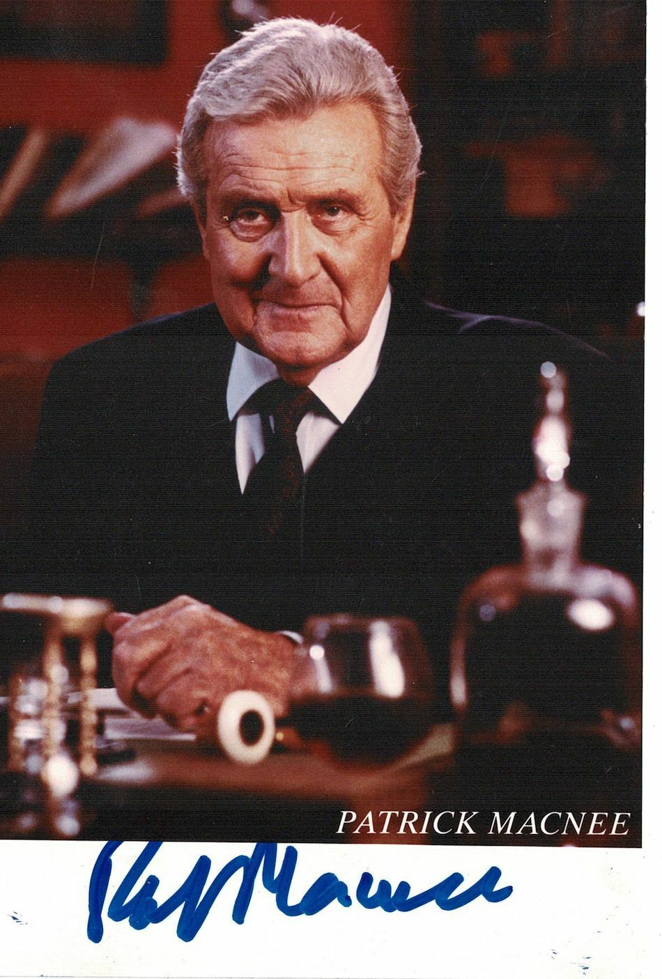 Patrick Macnee signed autographed Photo Poster painting! AMCo! 14643