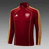 2025/2026 Arsenal Half-Pull Training Suit Red Football Shirt 1:1 Thai Quality