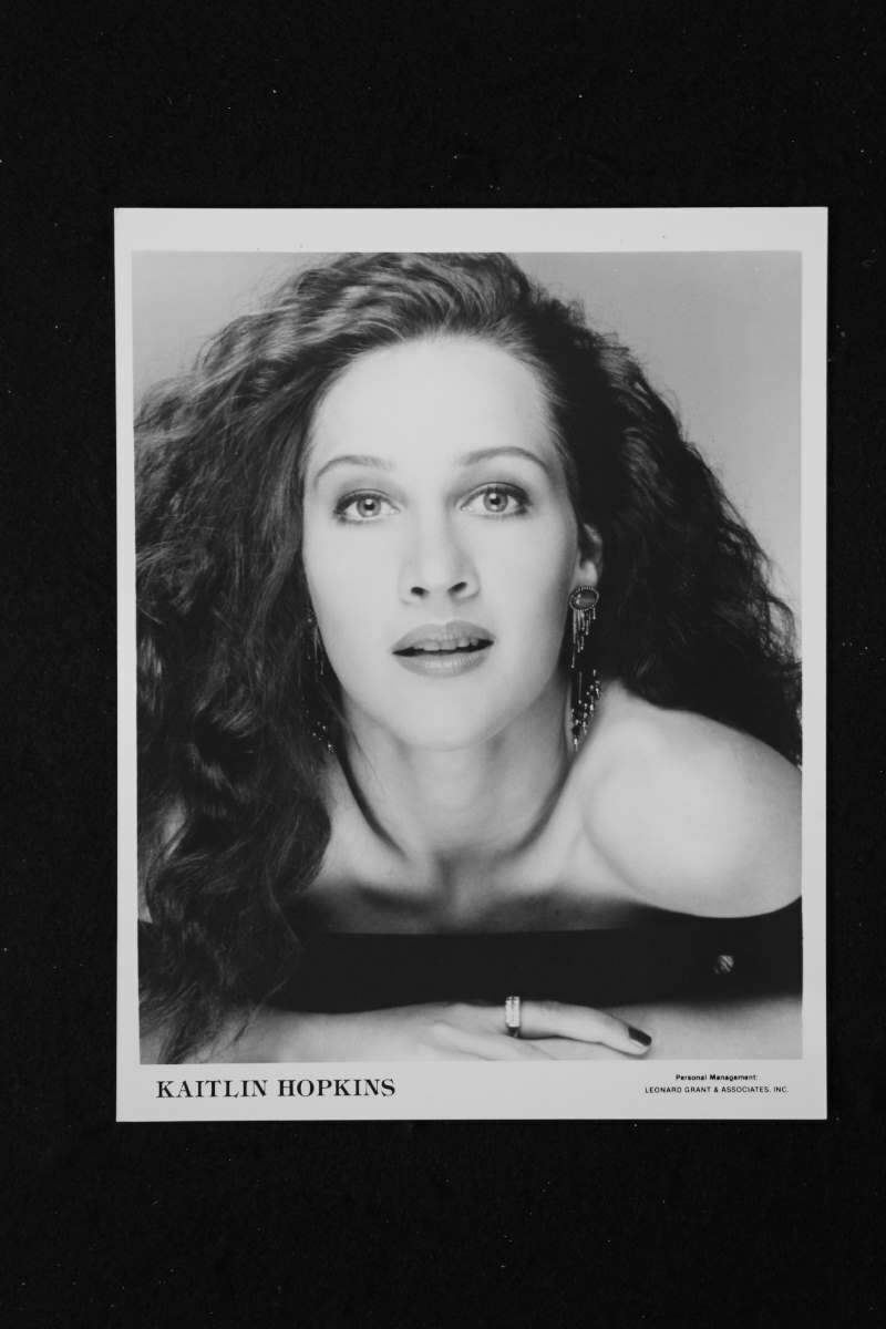 Kaitlin Hopkins - 8x10 Headshot Photo Poster painting