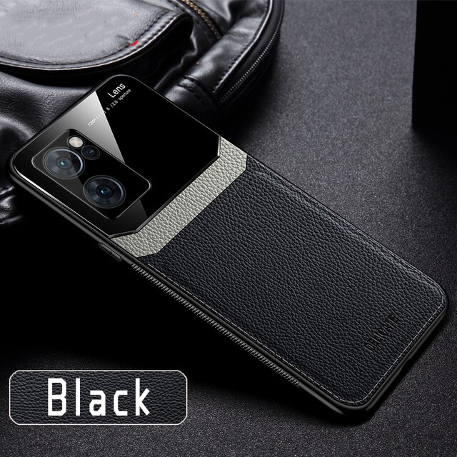 Silicone Frame Leather Phone Cover