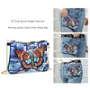 DIY butterfly shaped diamond painting one-shoulder chain lady bag