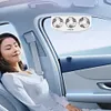 Solar Car Exhaust Fan with 3 Air Outlets Car Radiator Cooling Fan for All Cars