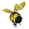In-Sect Simulation Light with Elastic Spring Lights Decorations Figurine Solar Hanging Flying Insects Lamp for Outdoor
