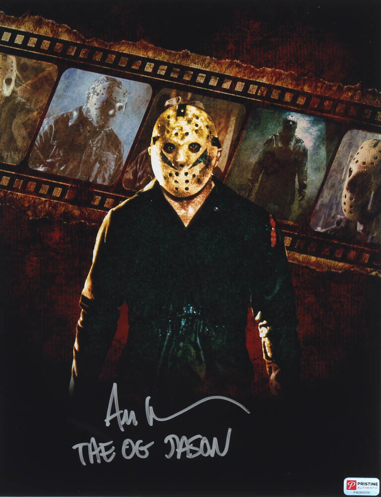 Friday The 13th OG Jason Voorhees Ari Lehman Signed 11x14 Photo Poster painting Poster (PA COA)