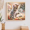 (US Only)Cat - Diamond Painting - Partial Special Shaped Drill (Canvas|30*30cm)