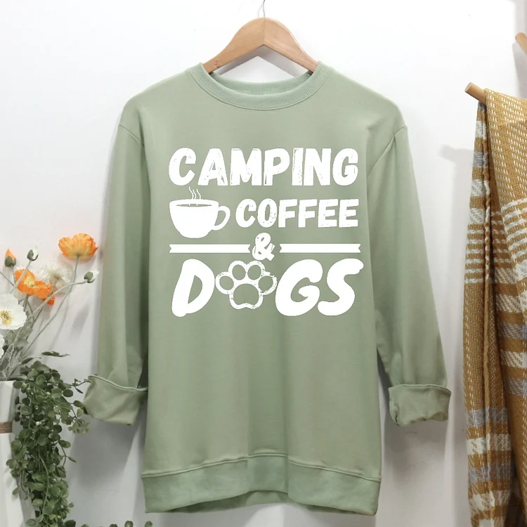 I Love Camping Women Casual Sweatshirt