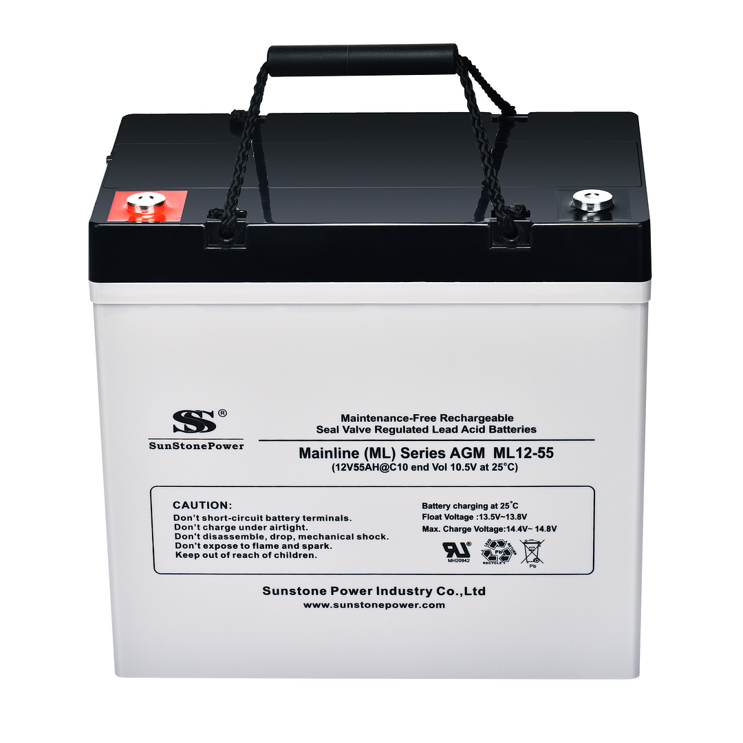 12V 55Ah wartungsfrei Solaranlage Batterie AGM Solar Akku VRLA Batterie