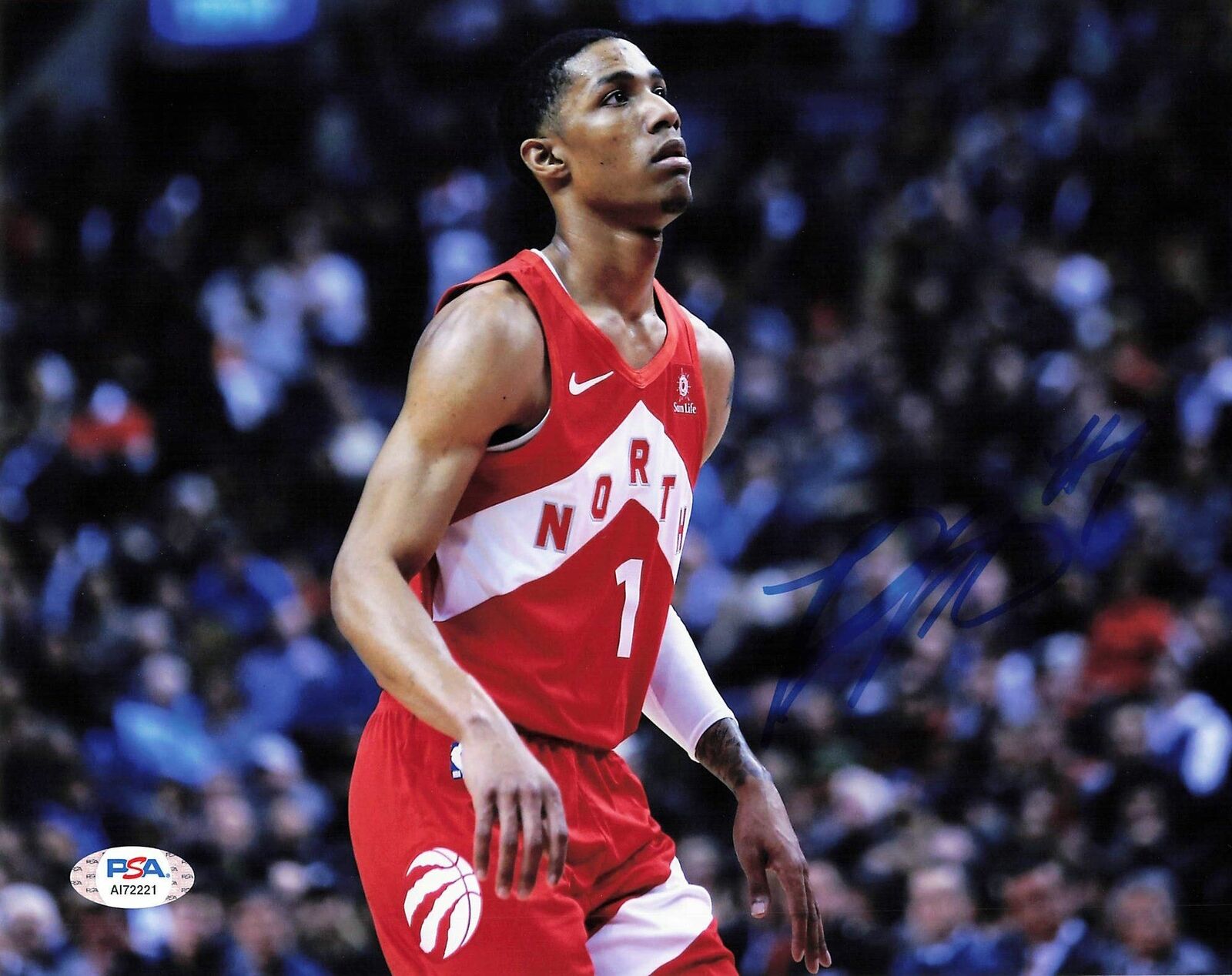 Patrick McCaw signed 8x10 Photo Poster painting PSA/DNA Toronto Raptors Autographed