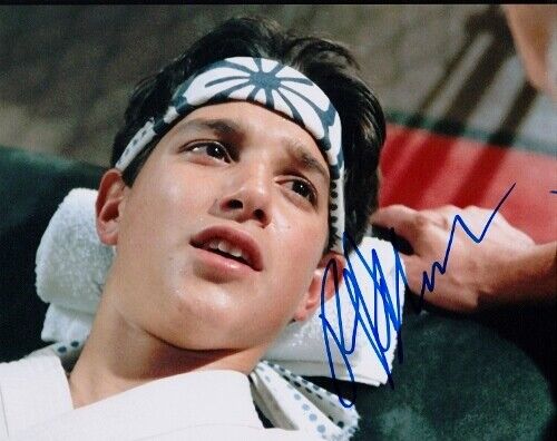 Ralph Macchio Signed - Autographed THE KARATE KID 8x10 inch Photo Poster painting