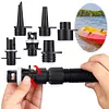 6Pcs Air-Pump Hose Connector Air Valve Nozzles Paddle SUP Board Boat Accessories