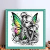 (Multi-Style)Tinker Bell-11CT Stamped Cross Stitch 45*45cm/17.72*17.72in
