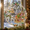 Christmas Diamond Painting Ornament Reindeer Sleigh DIY Kit 9.45x9.45in
