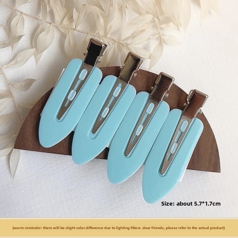 Japanese Seamless Hairpin Ouyang Nana Bangs Clip Hair Breaking Artifact Female Hairpin Makeup Shaping Duckbill Clip