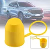 Car Trailer Ball Cap PVC Tow Bar Cap Waterproof for Car Ball Head (Red)