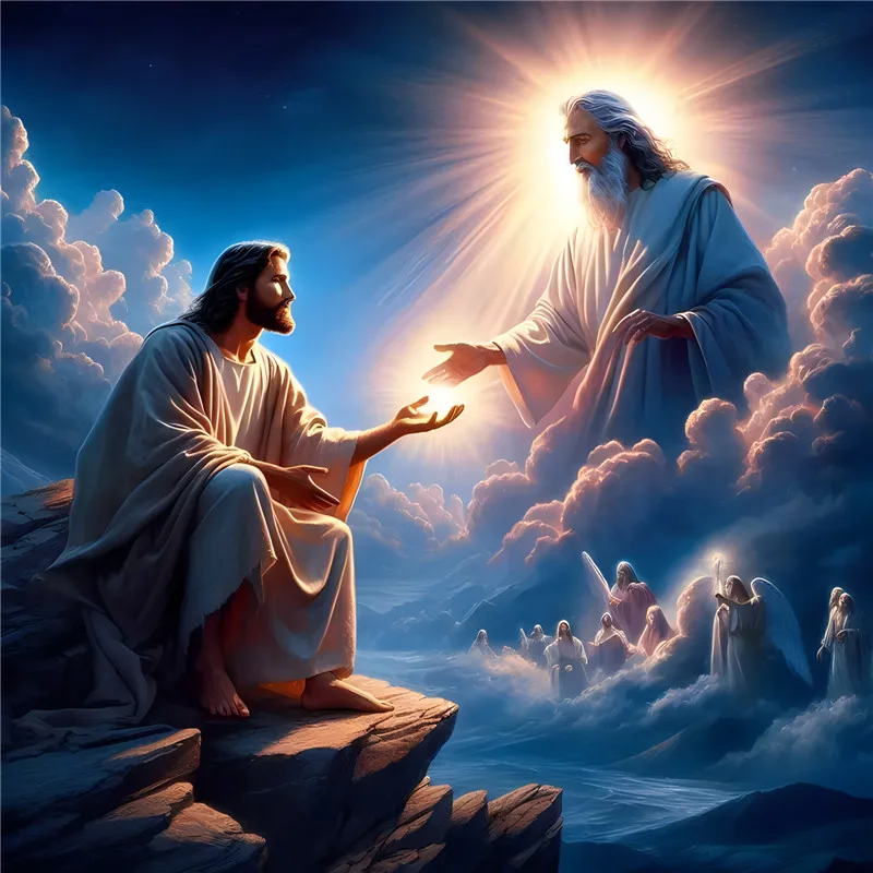 Diamond Painting - Full Round Drill - Jesus(Canvas|30*30cm)