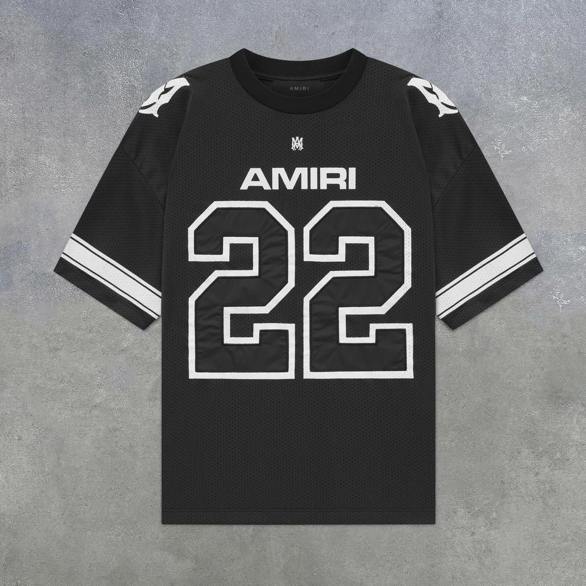 Amiri 22 MESH Short Sleeve Jersey T-Shirt