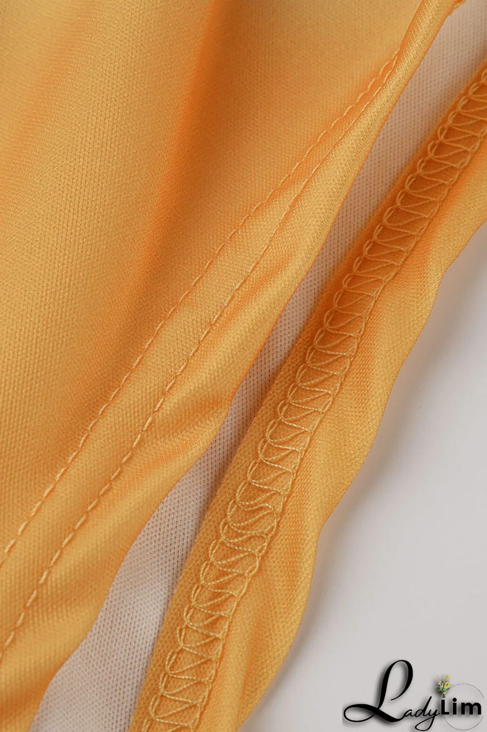 Orange Sexy Print Split Joint Slit O Neck Straight Dresses