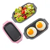 Microwave Egg Cooker & Microwave Grill Pan 3 Pcs with Lid for Grilling, Browning, and Crisping Vegetables, Sandwich, & Meat, Microwave Nonstick Cookware for Quick, Healthy Meals