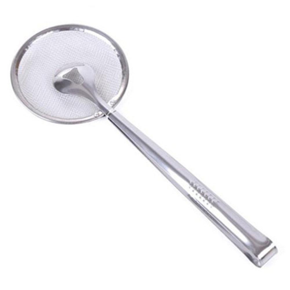 

Stainless Steel Oil Food Strainer Filter Spoon Snack Clip Kitchen 4pcs, 501 Original