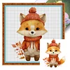 (Multi-Style) Animal - 18CT Stamped Cross Stitch 25*25cm/9.84*9.84in