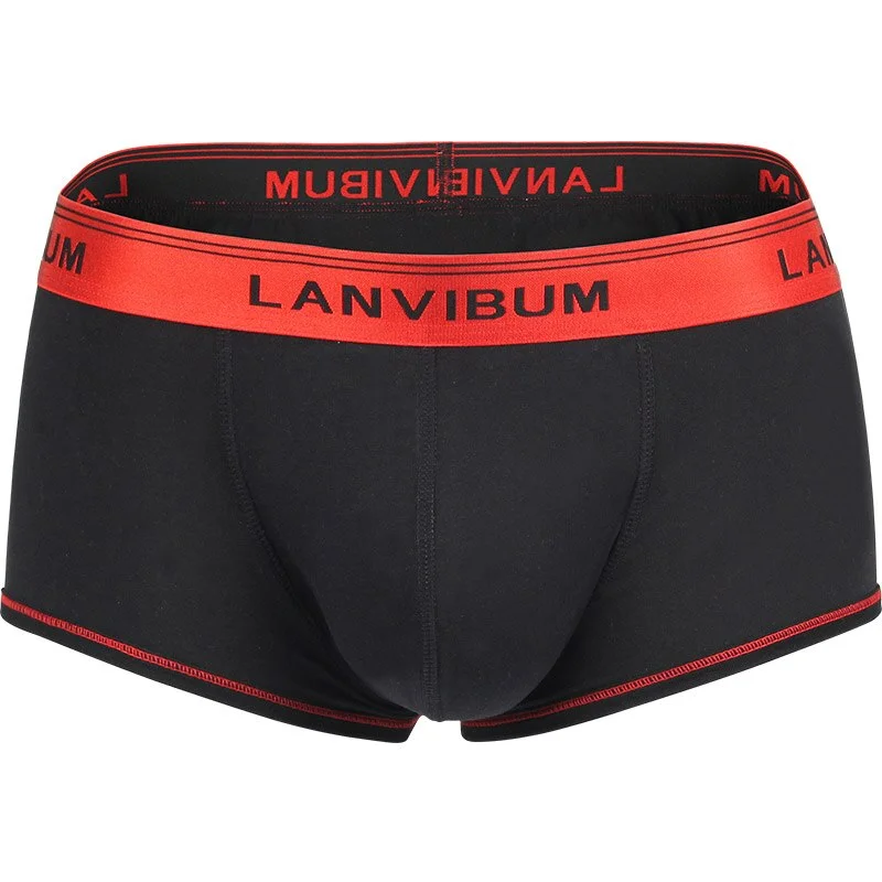 Aonga Men Underwear Comfortable Shorts  Fit Underpants For Man Soft Breathable Boxers Ropa Interior Hombre aonga