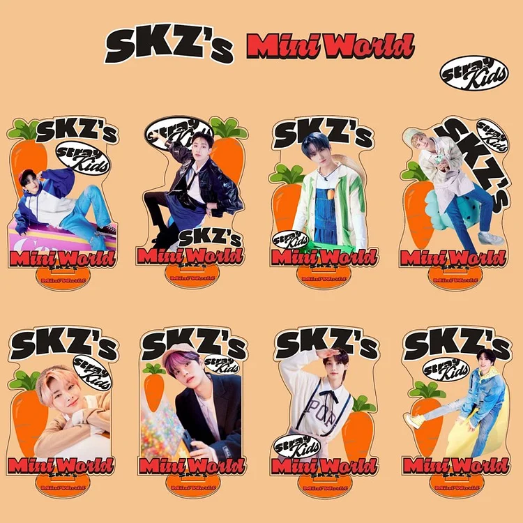 [STRAY KIDS] 2023 Season's Greetings [SKZ'S Mini World] 4 CUT Photo