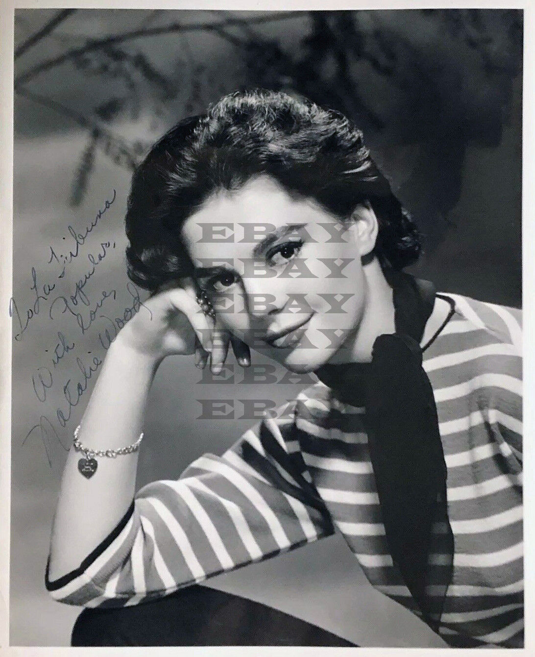 Natalie Wood Autographed Signed 8x10 Photo Poster painting Reprint