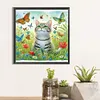 (Multi-Style)Animal-Partial Special Shaped Diamond Painting 40*40CM