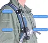 Ultralight backpack clamp hiking umbrella clamp travel outdoor free hands free umbrella artifact lightweight fastener 