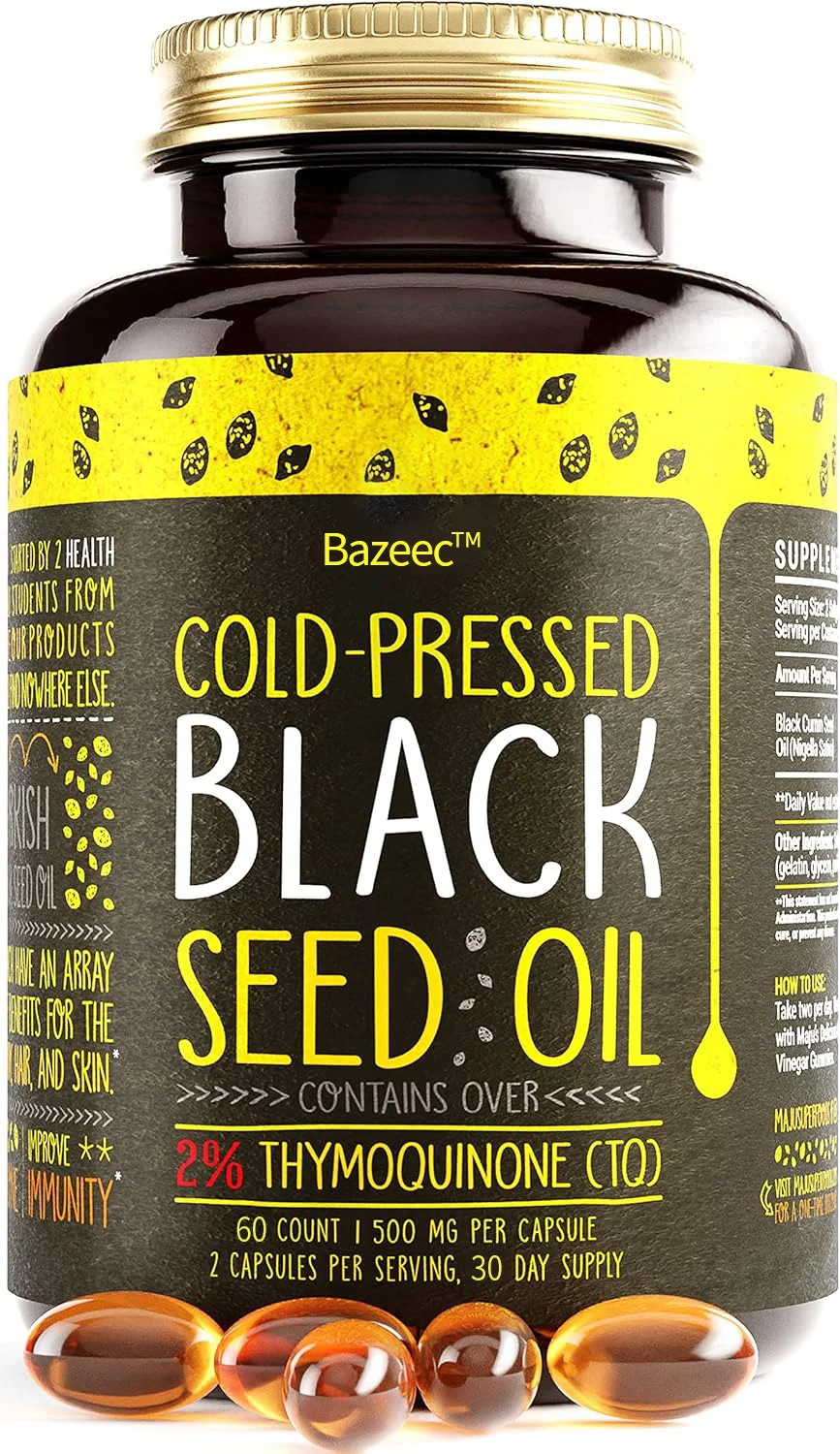 Black Seed Oil Capsules-Strong Cold Pressed