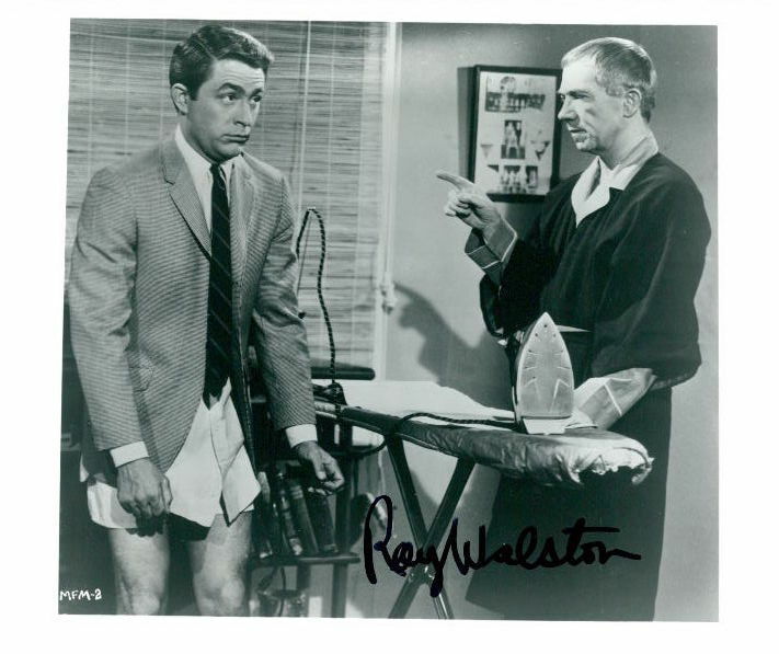 Ray Walston signed 8x10 Photo Poster painting In-person