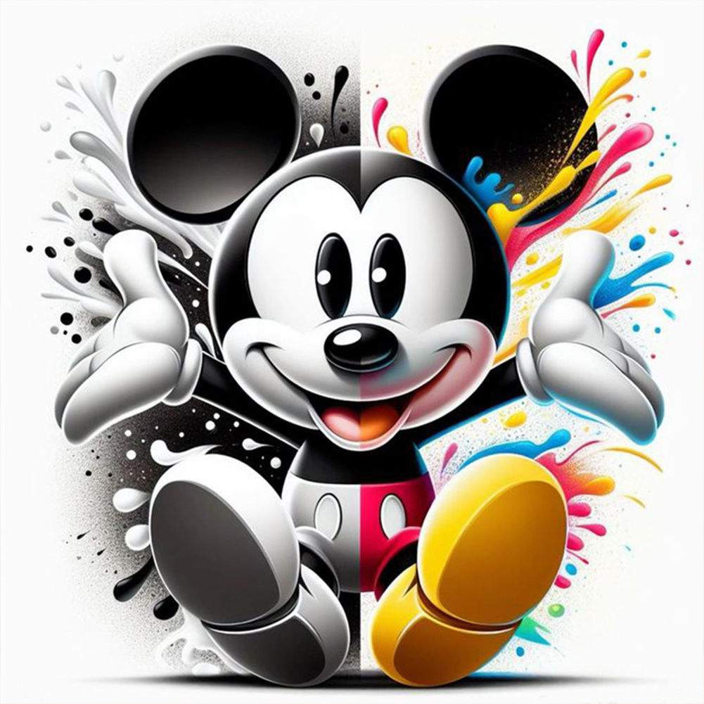 Mickey 20*20cm paint by numbers kit