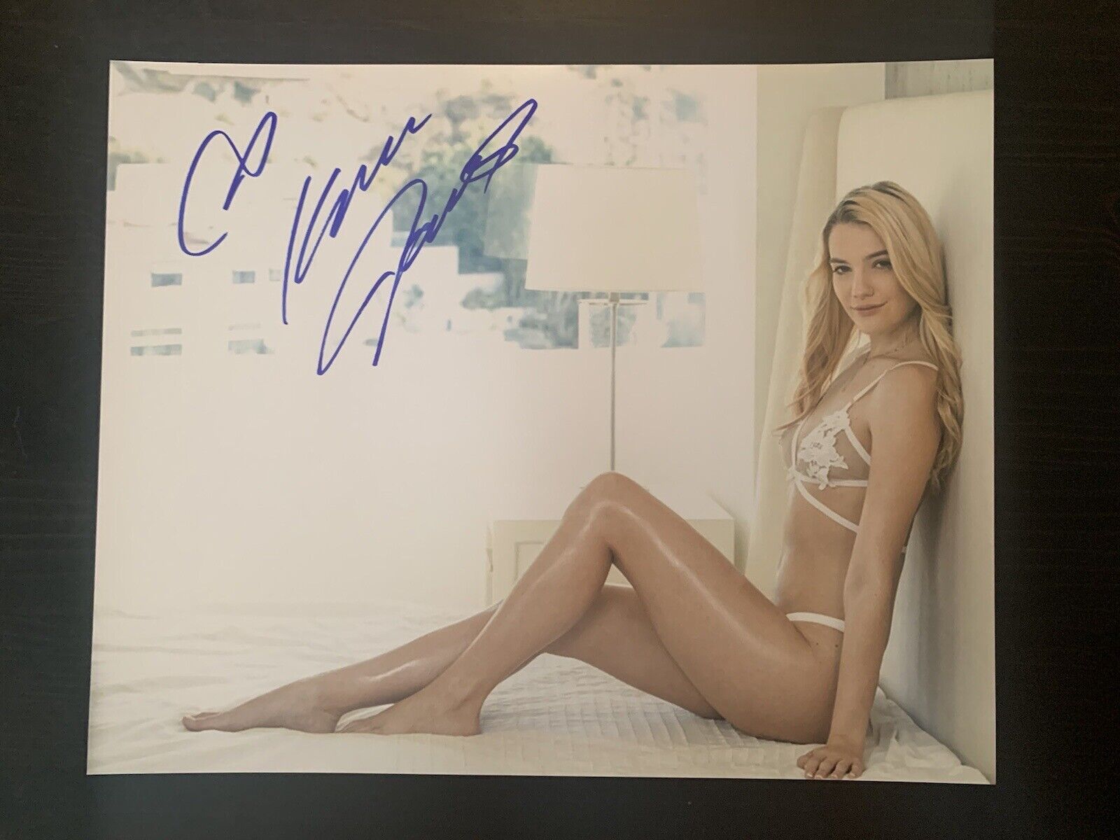 KENNA JAMES SIGNED 8x10 Photo Poster painting PORN STAR AUTOGRAPHED HOT ADULT ACTRESS RARE